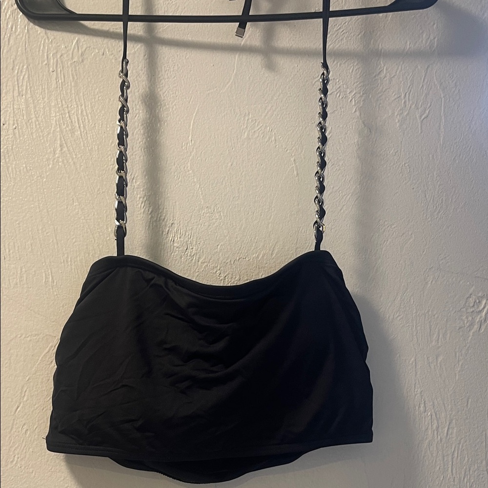 MICHAEL Michael Kors Black Bikini Top